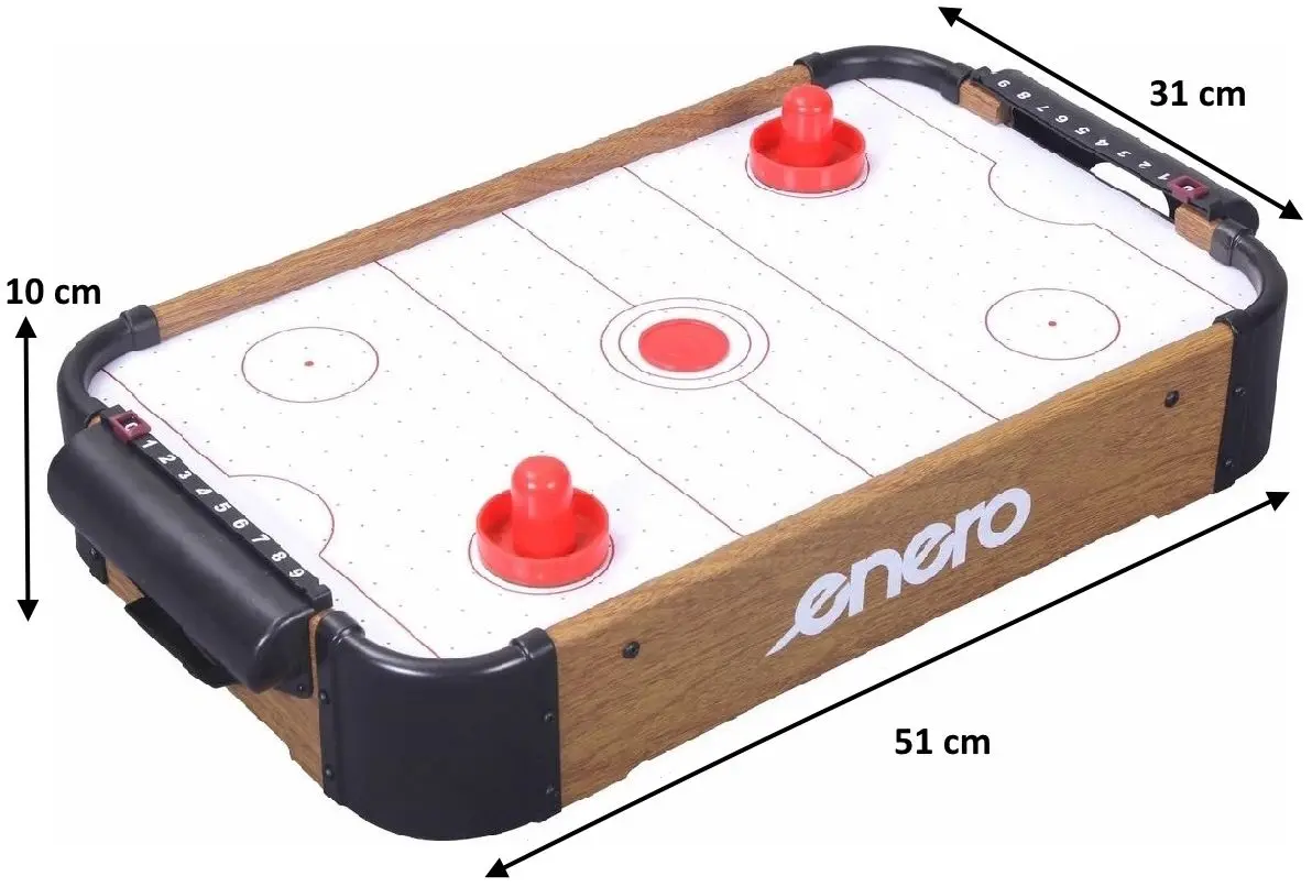 Настольный аэрохоккей Enero 1055978 (Natural/Black)