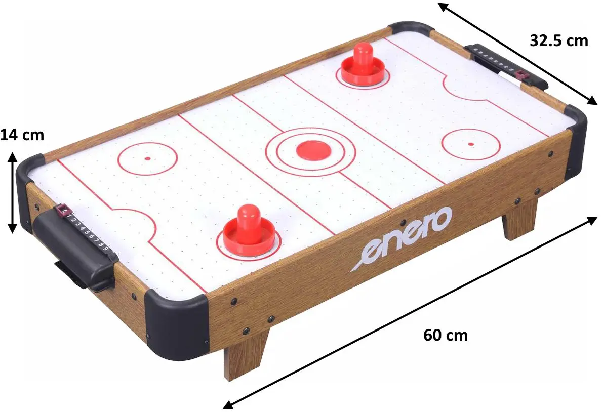 Настольный аэрохоккей Enero 1055985 (Brown/Red)