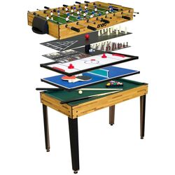 Стол для игры 9в1 Enero 1050614 (Black/Brown)