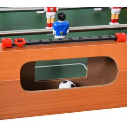 Masa de fotbal Homcom A70-052 (Natural/Black) Thumb