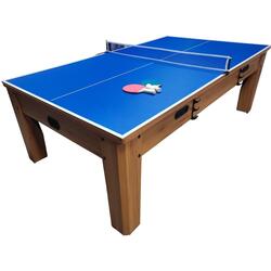 Masa de joc 4in1 TAT Billiard Kastoria (Brown/Blue) Thumb