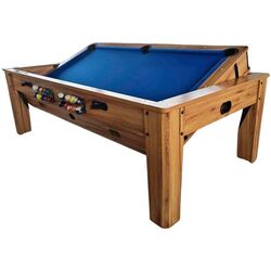 Masa de joc 4in1 TAT Billiard Kastoria (Brown/Blue) Thumb