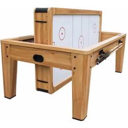 Masa de joc 4in1 TAT Billiard Kastoria (Brown/Blue) Thumb