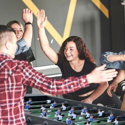 Masa de fotbal La Sports Premium Kicker (Black) Thumb