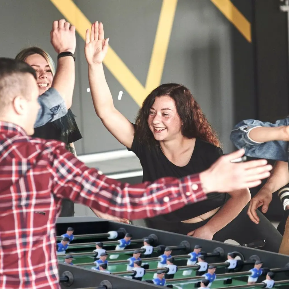 Masa de fotbal La Sports Premium Kicker (Black) - 5