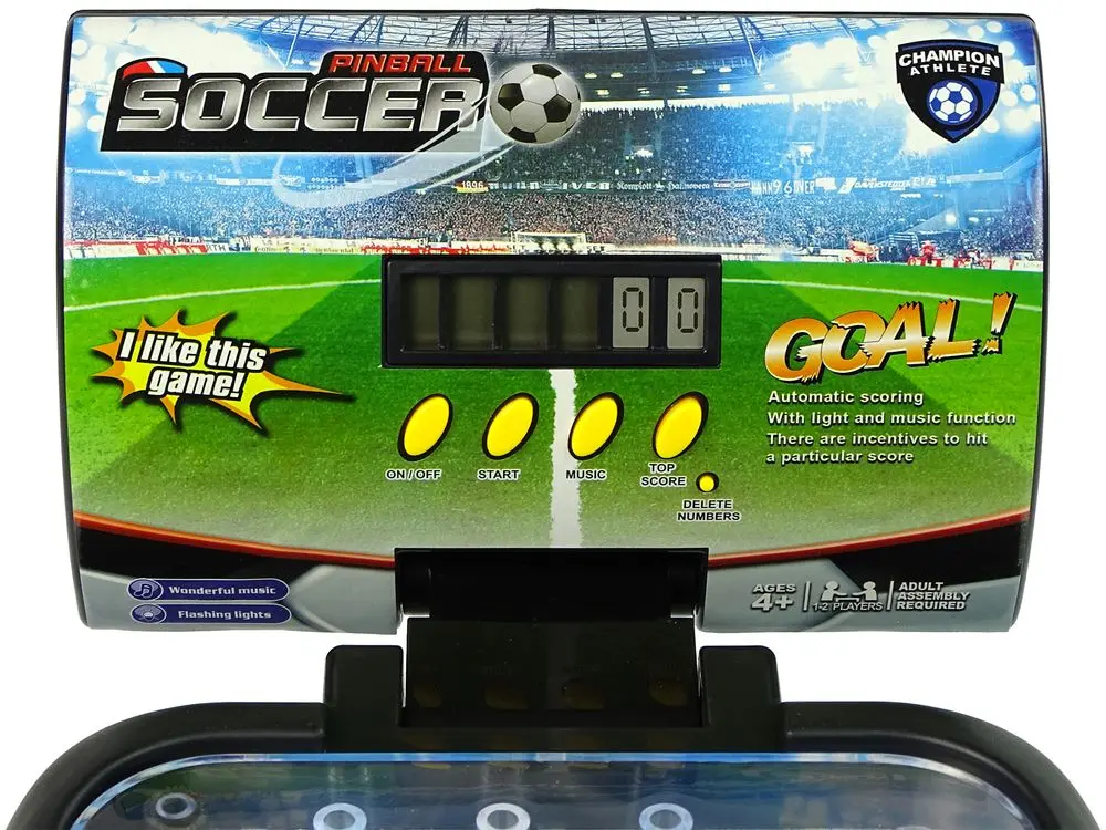 Настольная игра LeanToys Pinball Flipper Table 10268 (Black) - 2