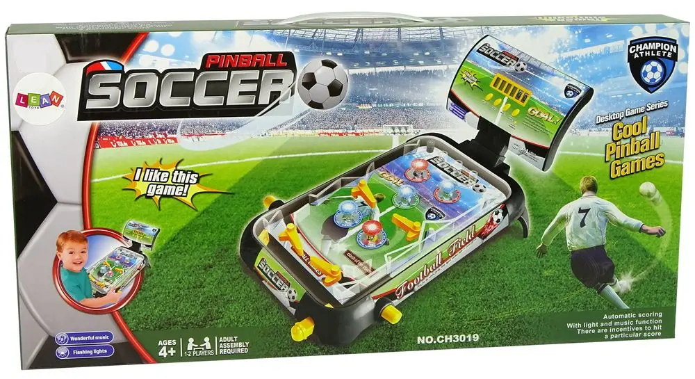 Настольная игра LeanToys Pinball Flipper Table 10268 (Black) - 5