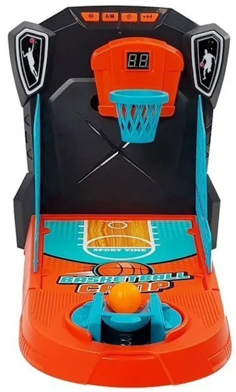 Set de joaca LeanToys Mini Basketball Skill Game (Black/Red)