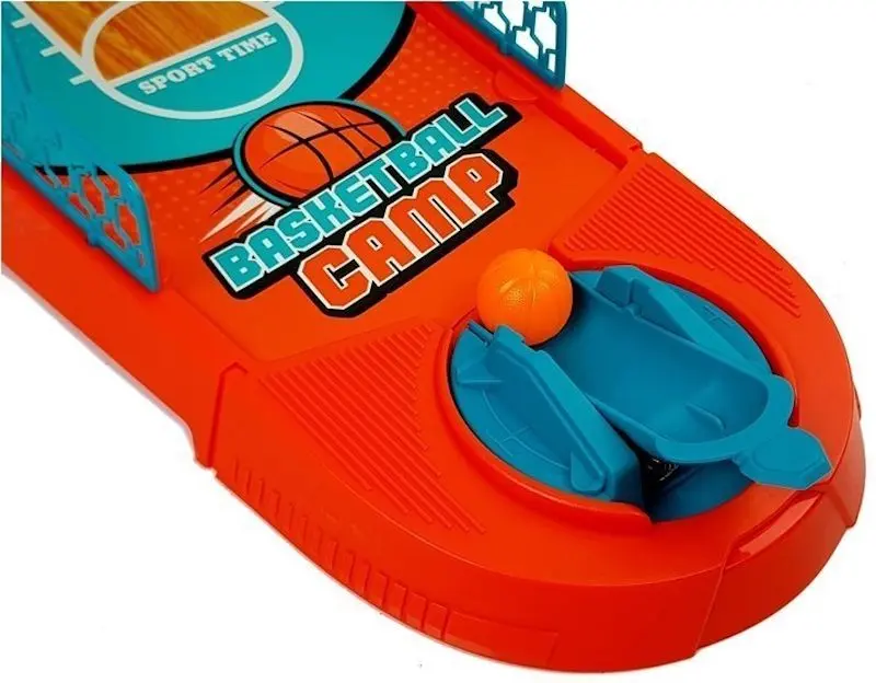 Set de joaca LeanToys Mini Basketball Skill Game (Black/Red)