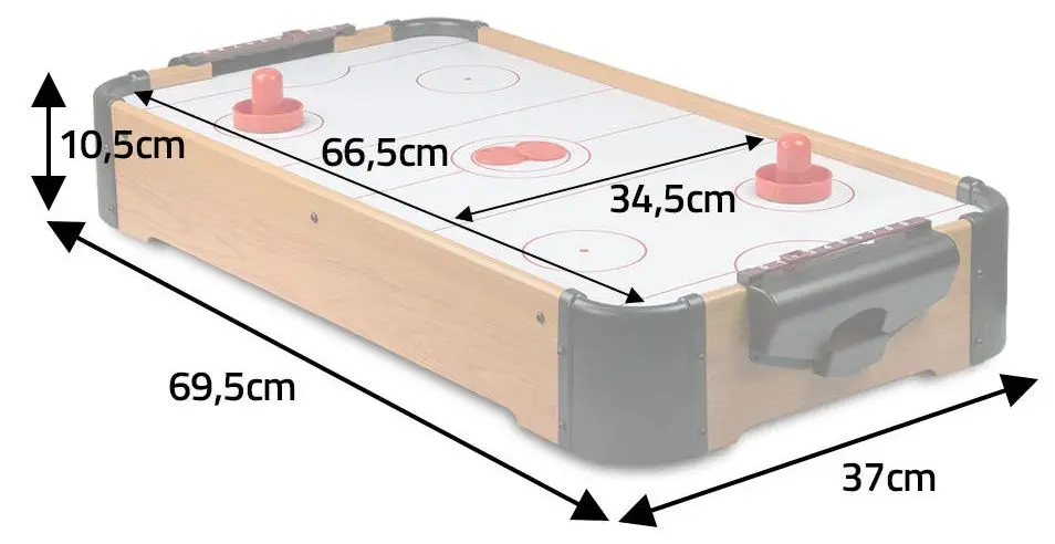 Air hockey Neo Sport NS-426 (Wood/Black)