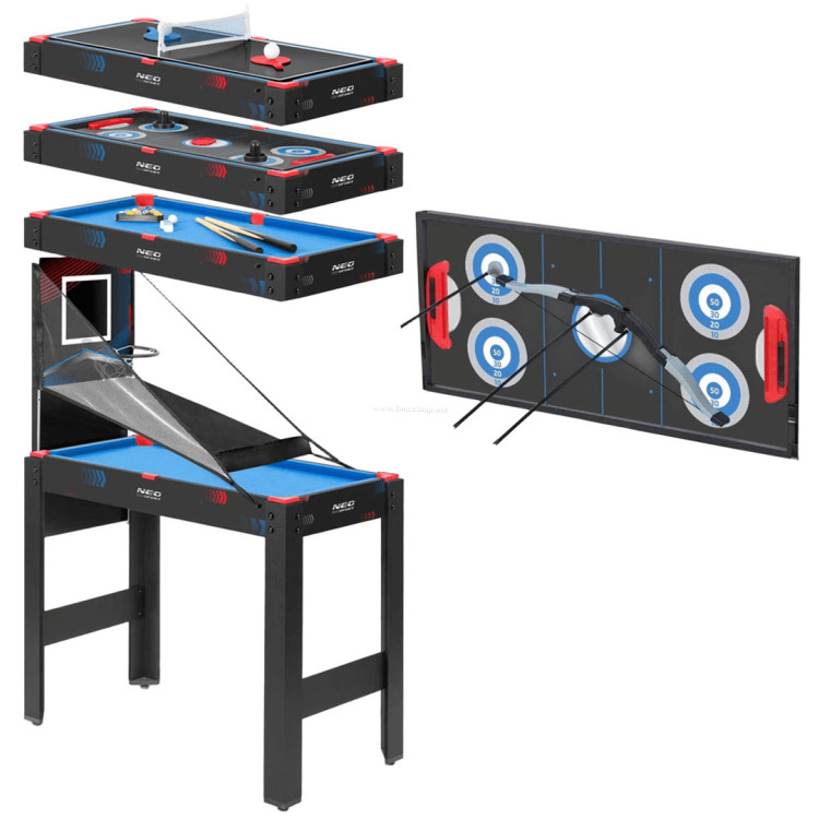 Игровой стол 5в1 Neo Sport NS-810 (Black)