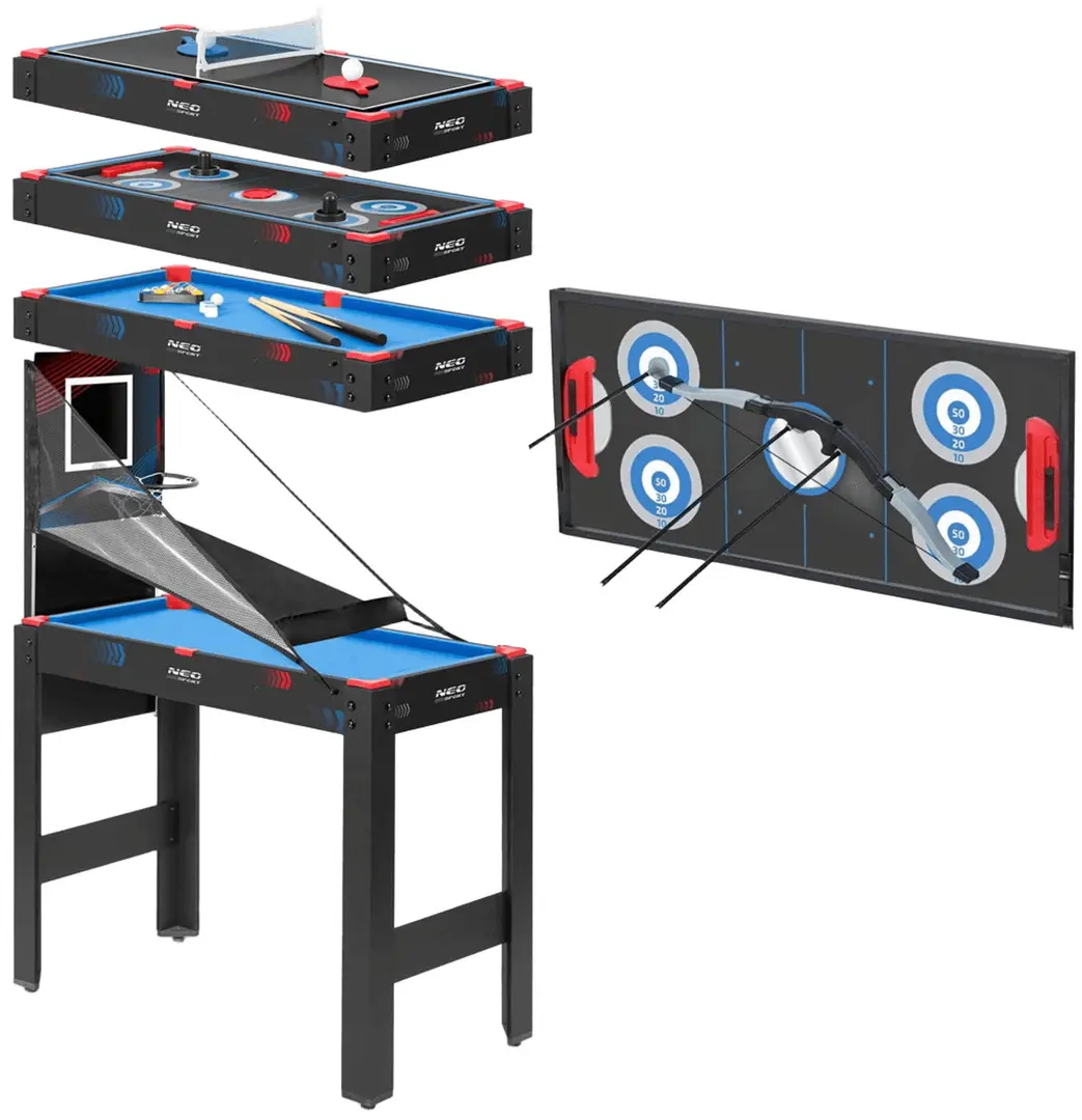 Masa de joc 5in1 Neo Sport NS-810 (Black)