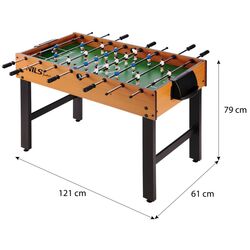 Настольный футбол Nils Fun Foosball Arena 2 (Brown/Black) Thumb