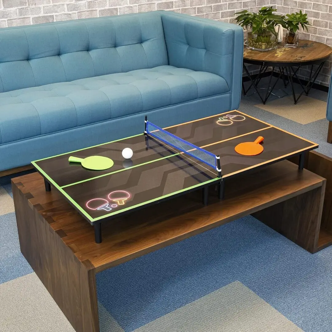 Masa de tenis Games Electronic Arcade Ping Pong 53862 (Black)