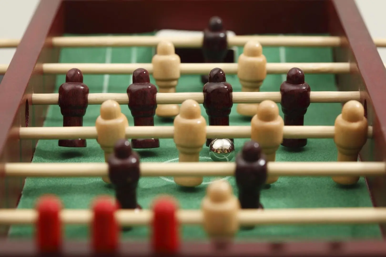 Masa de fotbal Philos Germany Mini Kicker (Brown)