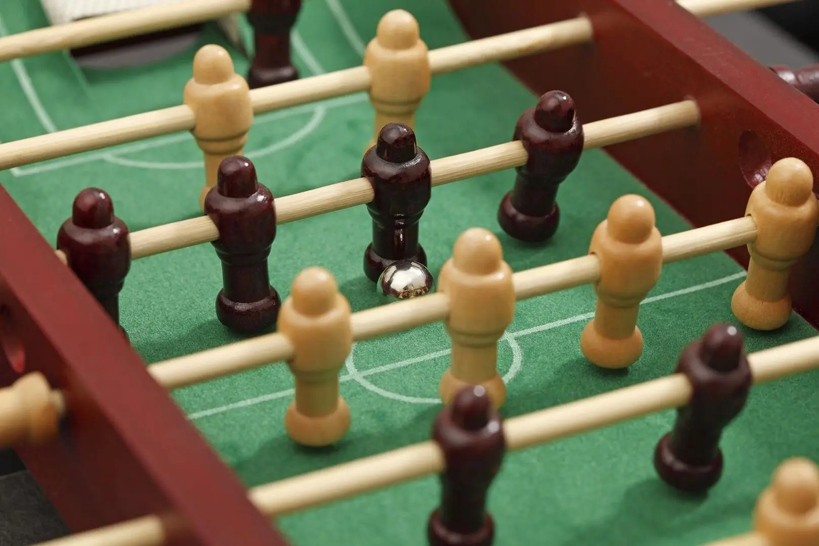 Masa de fotbal Philos Germany Mini Kicker (Brown)