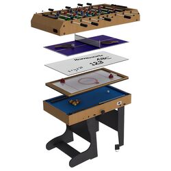 Joc de masa 12in1 Riley M4B-1F (Black/Wood)