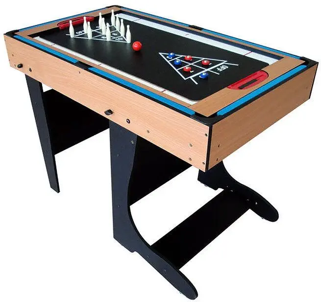 Настольная игра 12в1 Riley M4B-1F (Black/Wood)