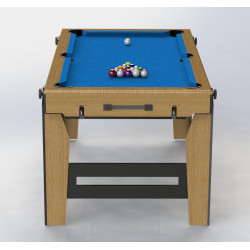 Masa de biliard BCE Riley Razor 5Ft (Blue/Wood) Thumb