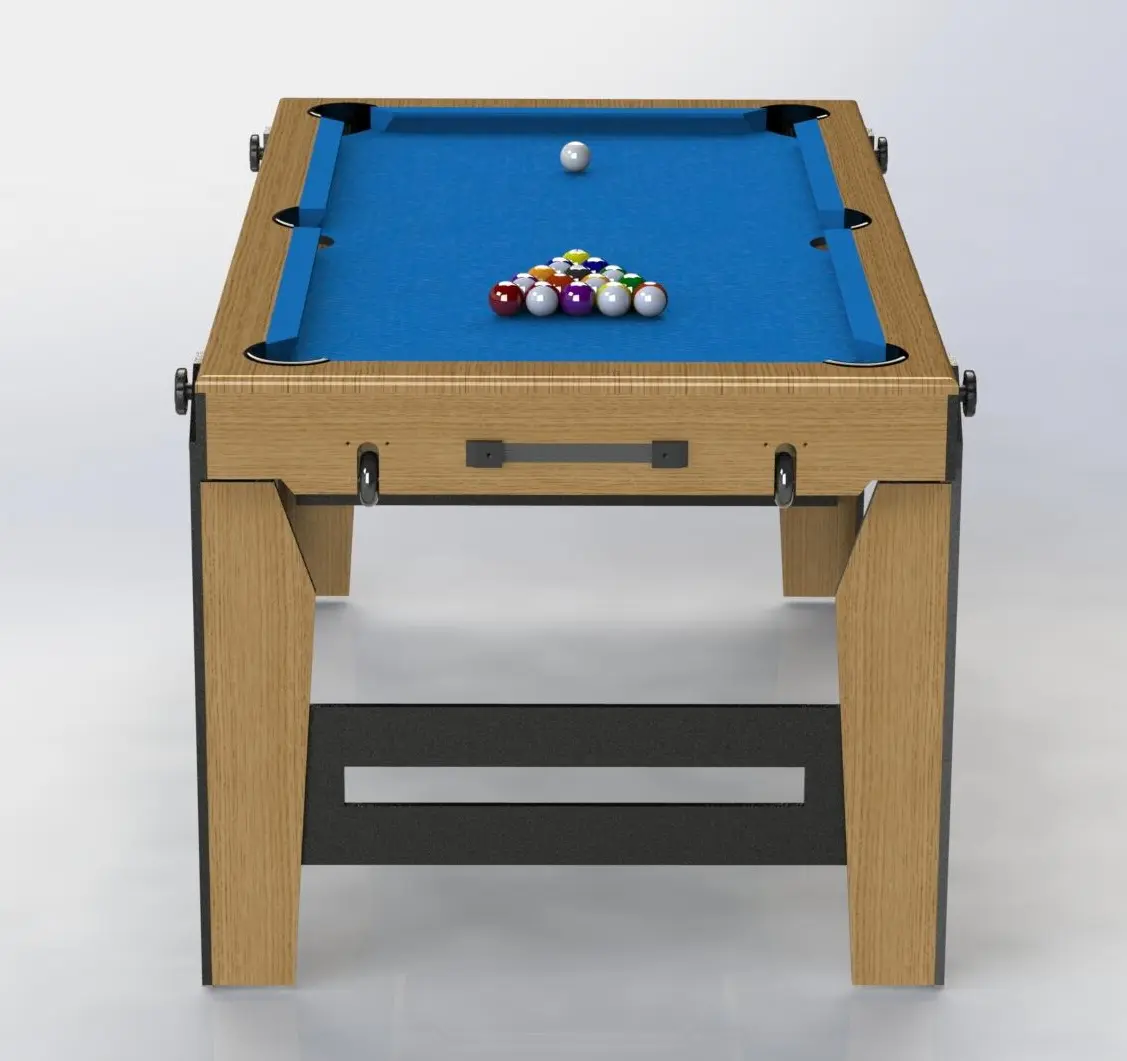 Masa de biliard BCE Riley Razor 5Ft (Blue/Wood)