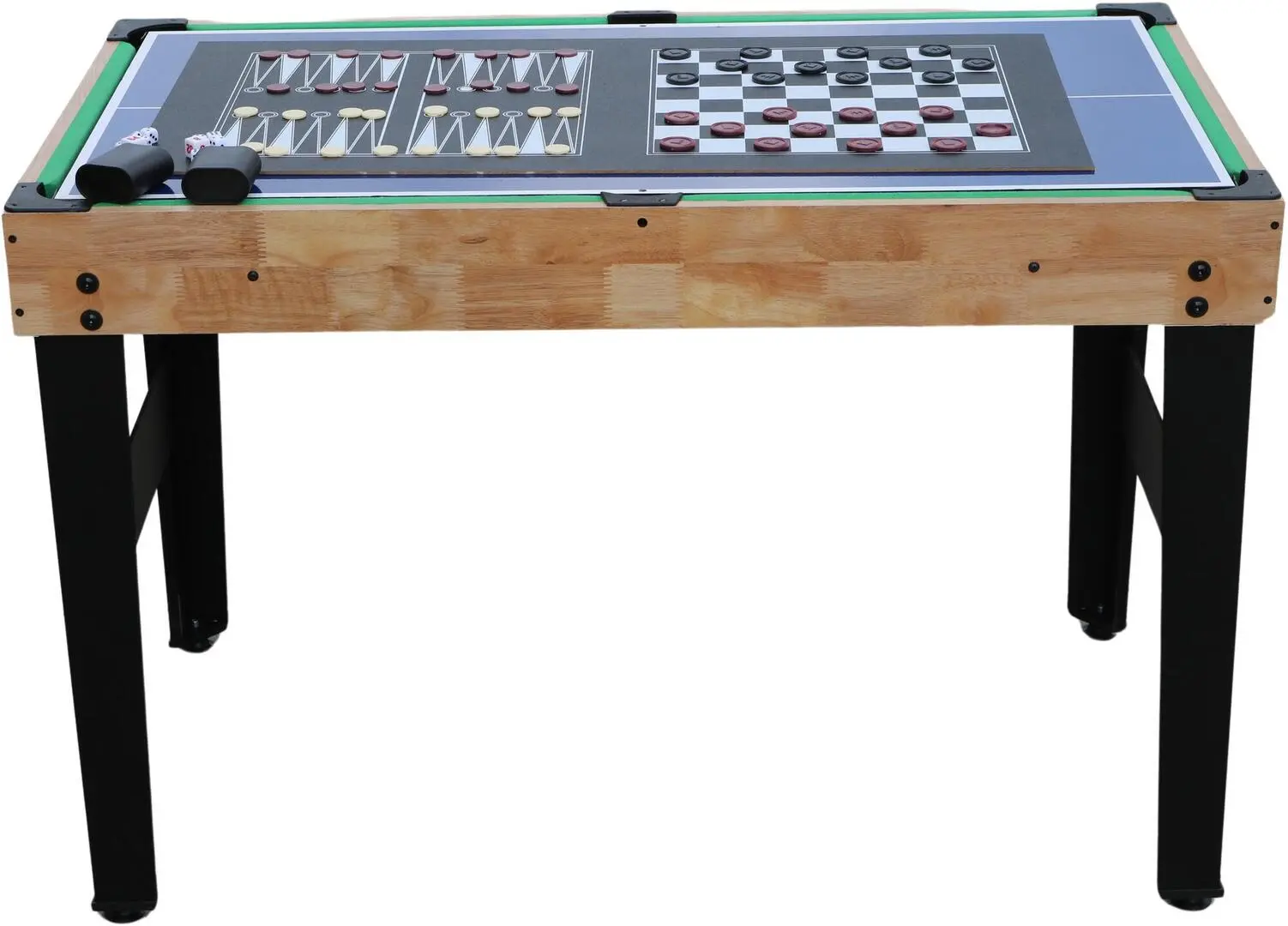 Masa de joc 10in1 Tat Biliard Salamina (Black/Brown)