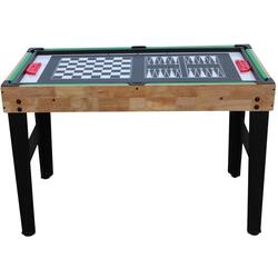 Masa de joc 10in1 Tat Biliard Salamina (Black/Brown) Thumb