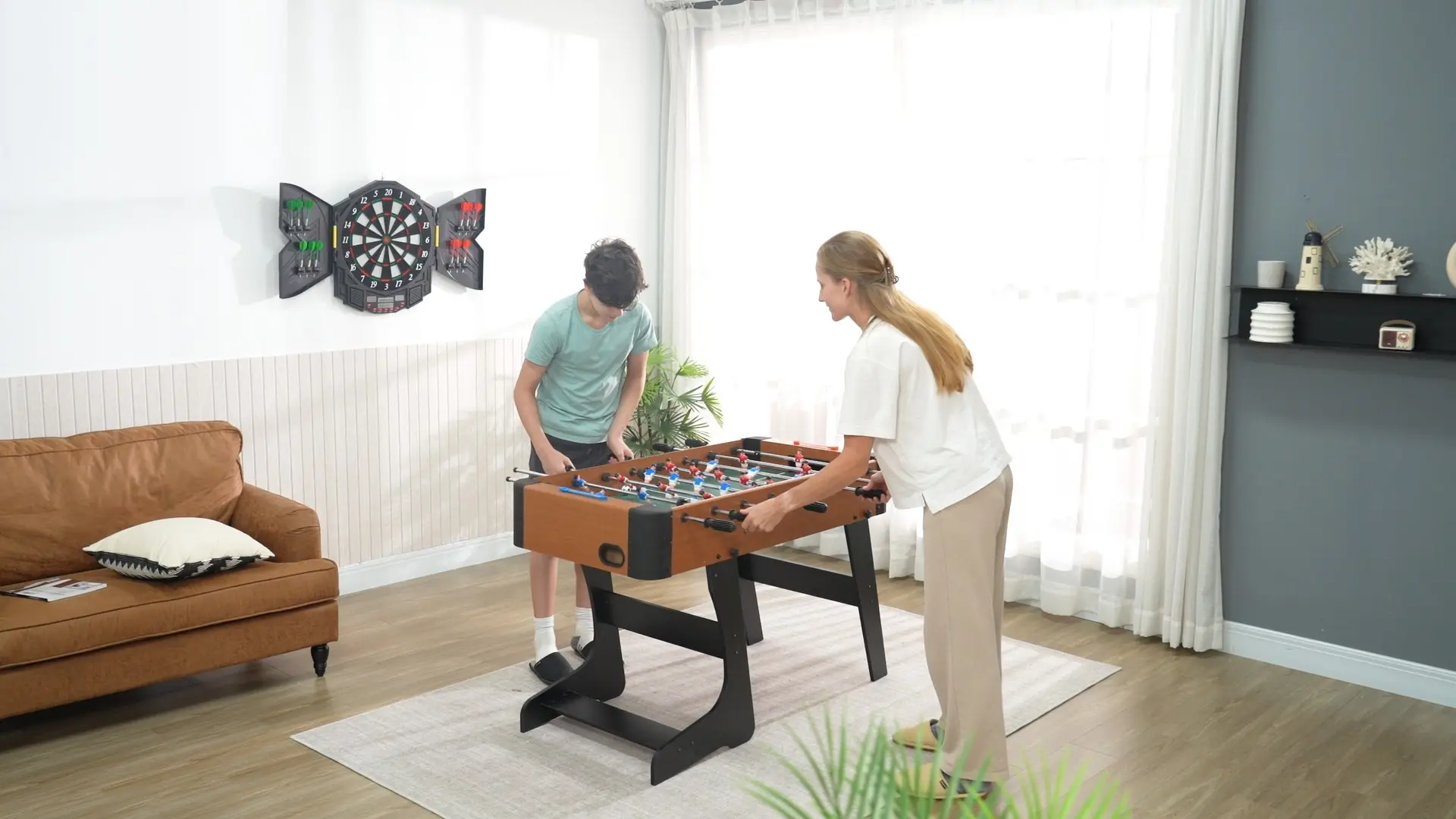 Настольный футбол Sportnow A70-125V00BN (Wood/Black) - 3
