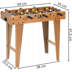 Настольный футбол Springos KG0045 (Brown) Thumb