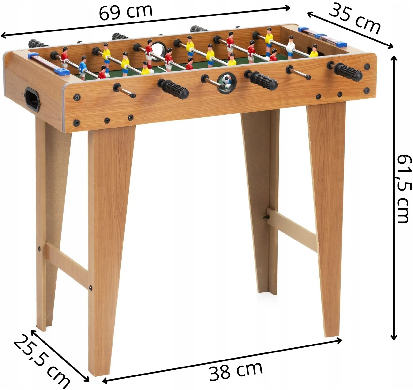 Настольный футбол Springos KG0045 (Brown) - 6