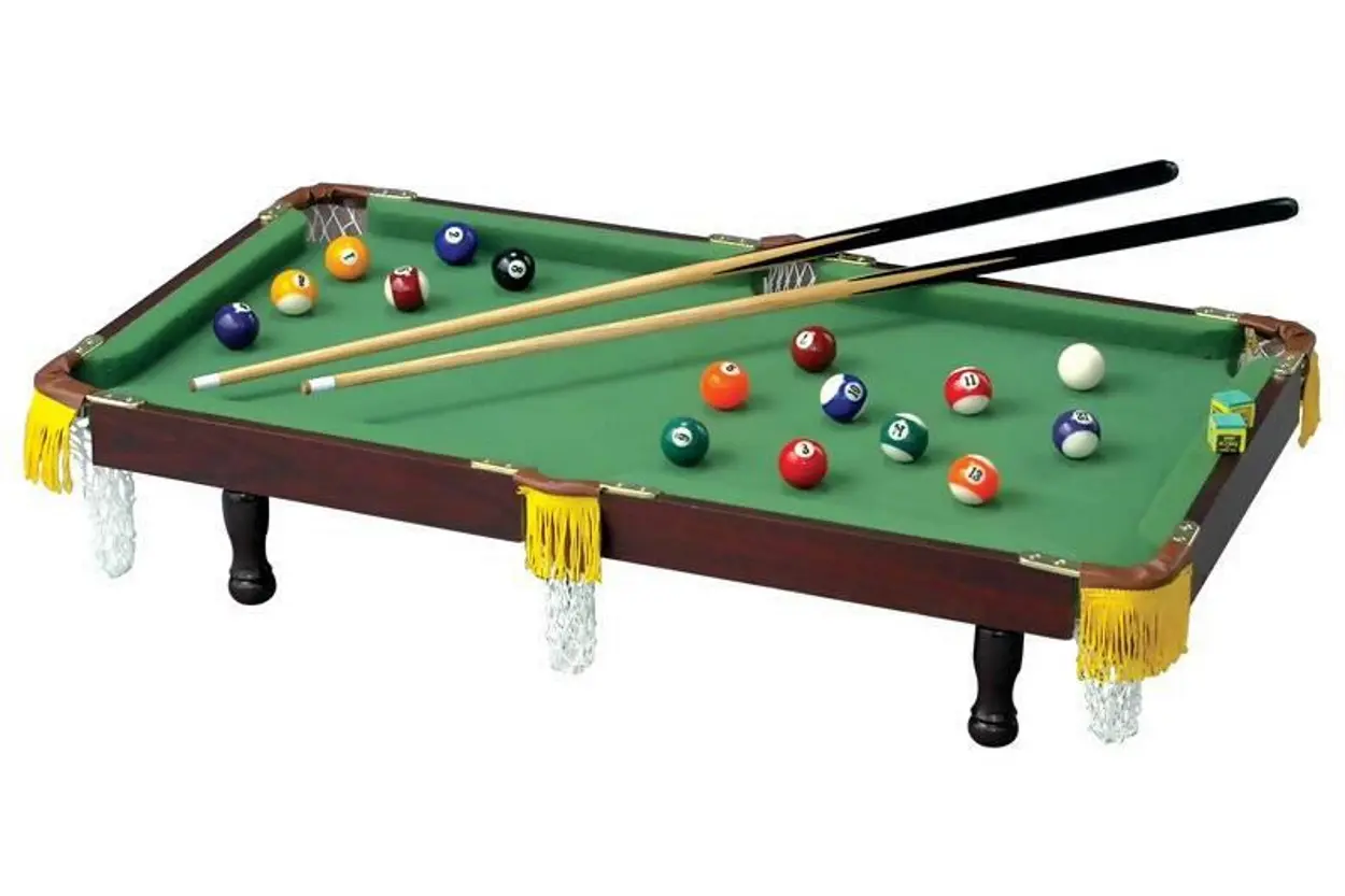 Бильярдный стол Tat Biliard Picolo 3ft (Green/Brown)