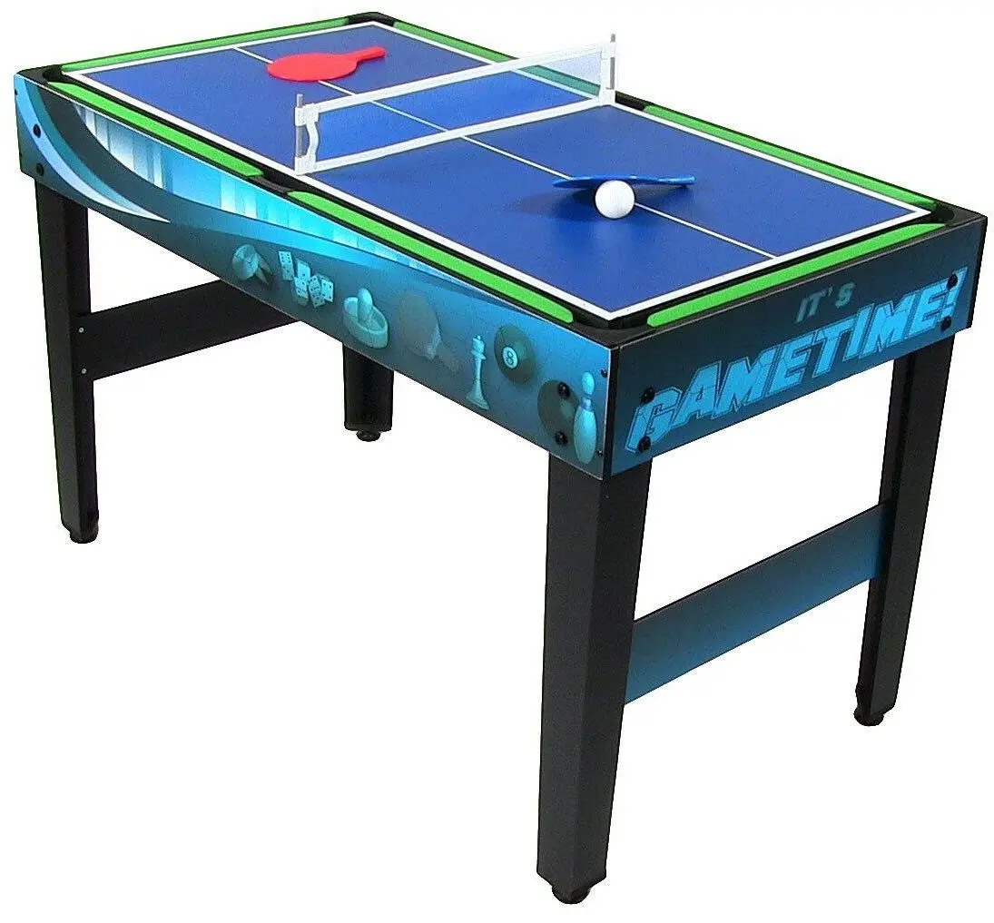 Joc de masa 10in1 Tat Biliard Game Time (Black/Blue)