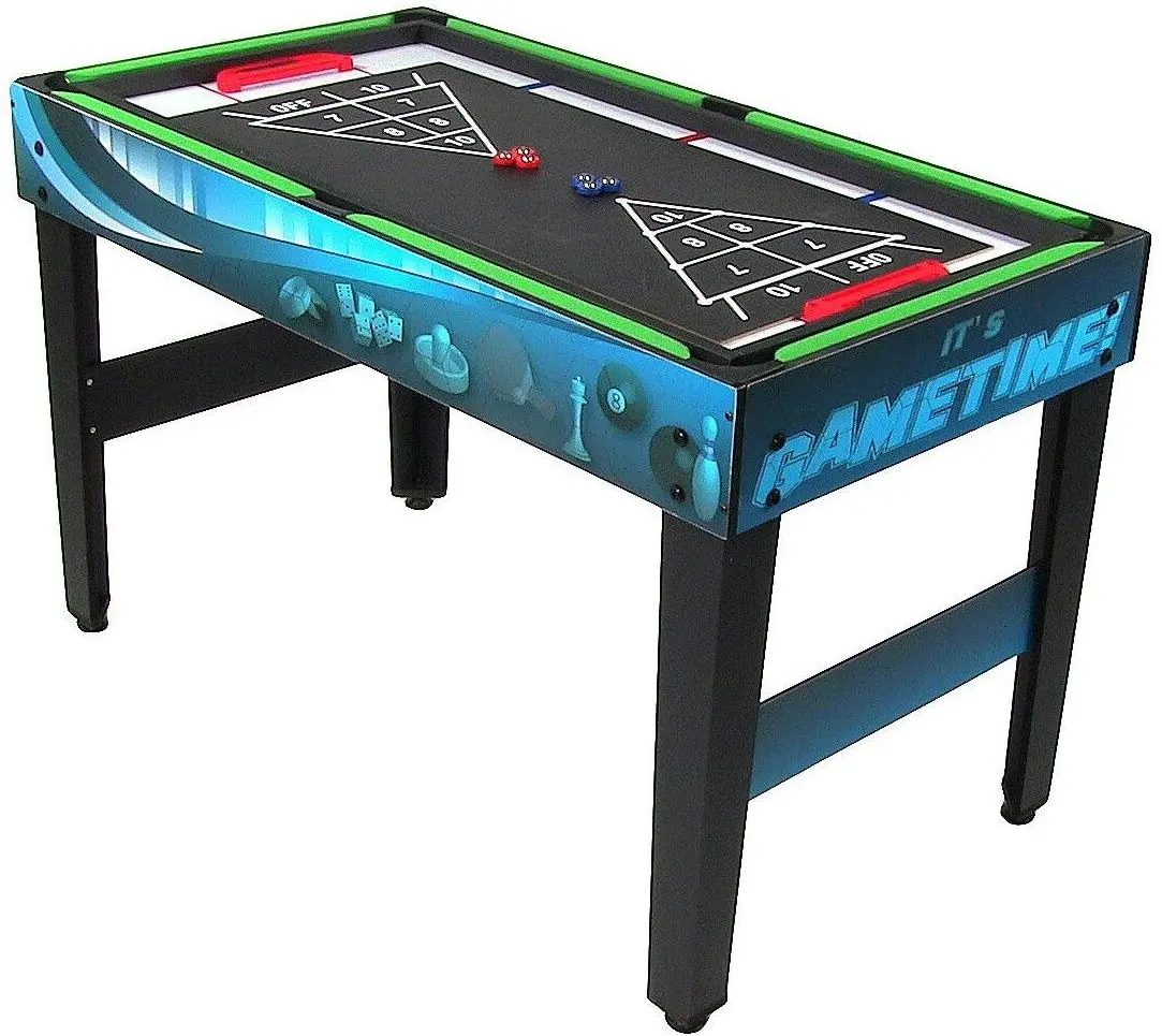 Joc de masa 10in1 Tat Biliard Game Time (Black/Blue)