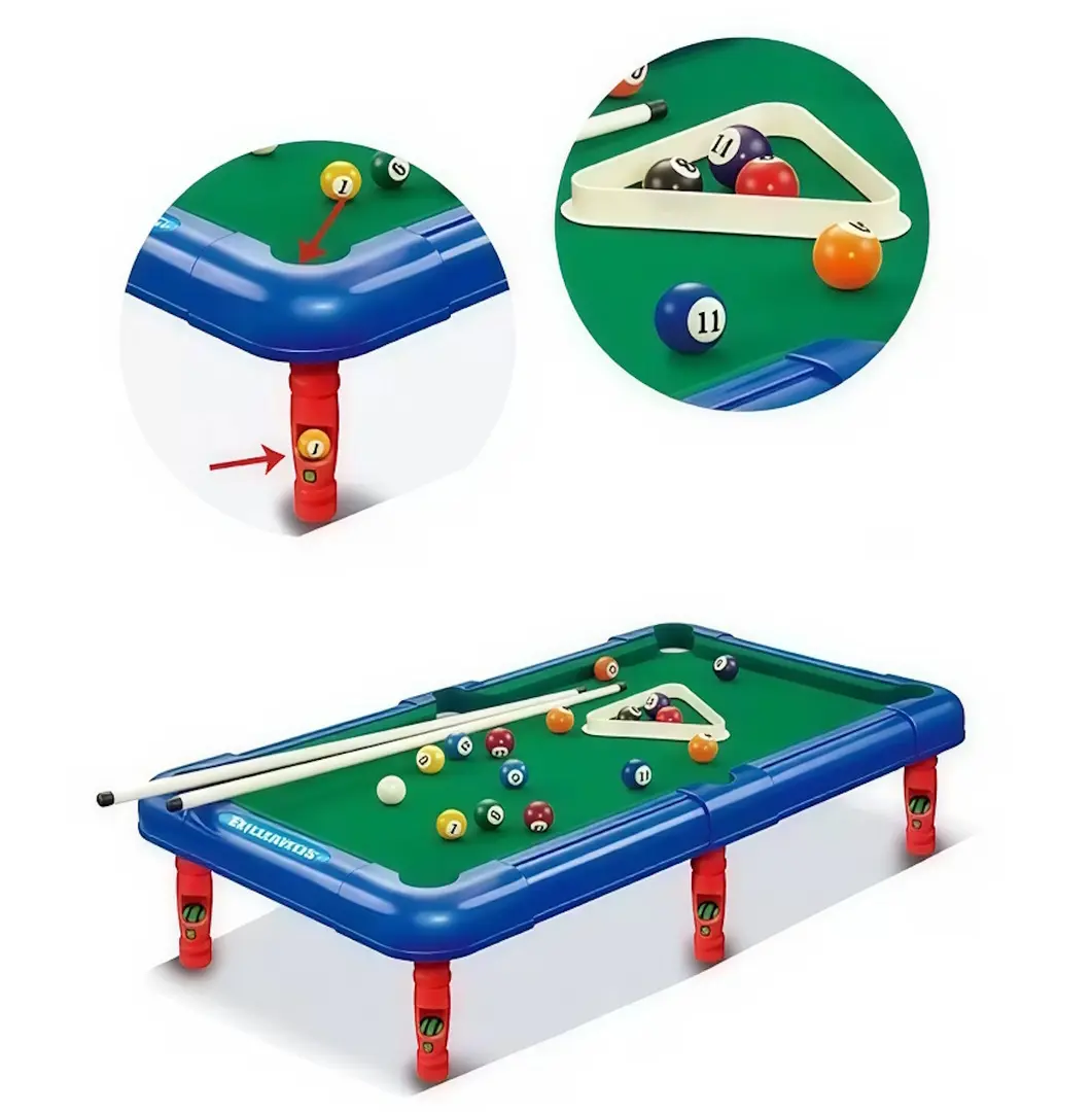Masa de biliard Tat Mignon (Blue/Red)