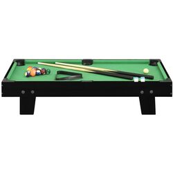 Masa de biliard VidaXL 91947 (Black/Green) Thumb