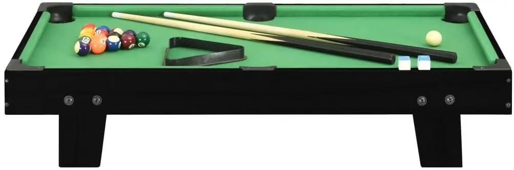 Masa de biliard VidaXL 91947 (Black/Green)