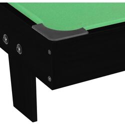 Masa de biliard VidaXL 91947 (Black/Green) Thumb