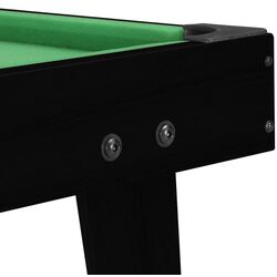 Masa de biliard VidaXL 91947 (Black/Green) Thumb