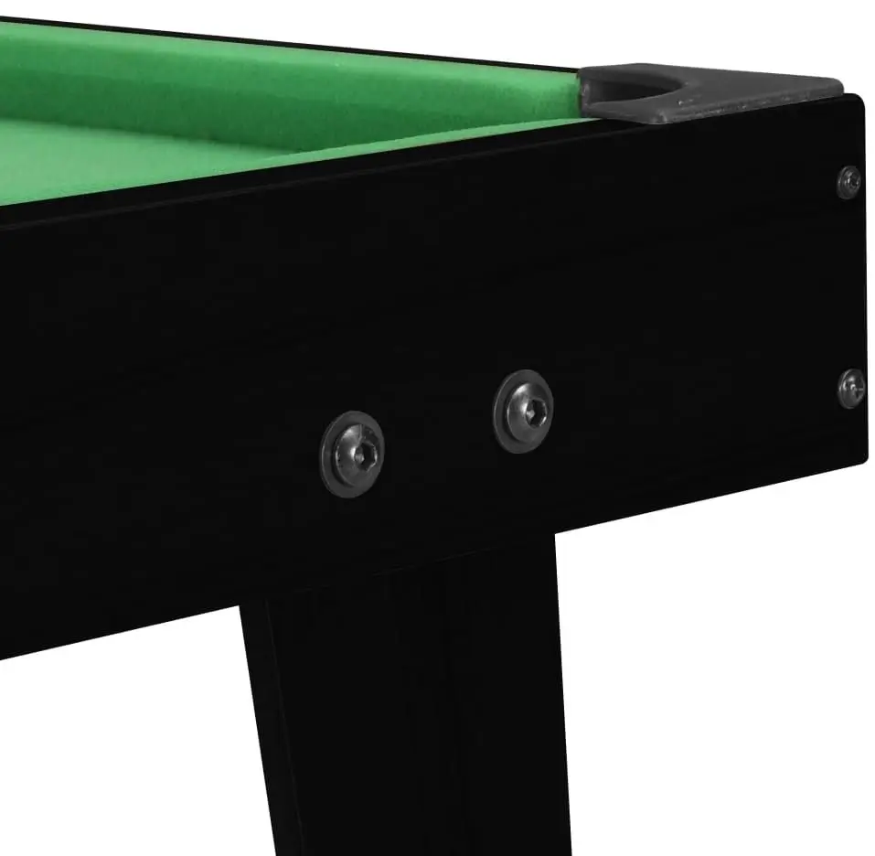 Masa de biliard VidaXL 91947 (Black/Green)