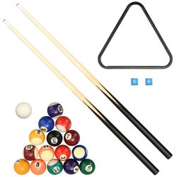 Masa de biliard VidaXL 91947 (Black/Green) Thumb