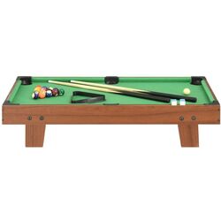Masa de biliard VidaXL 91947 (Brown/Green) Thumb