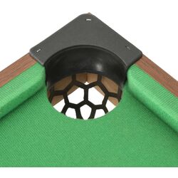 Masa de biliard VidaXL 91947 (Brown/Green) Thumb