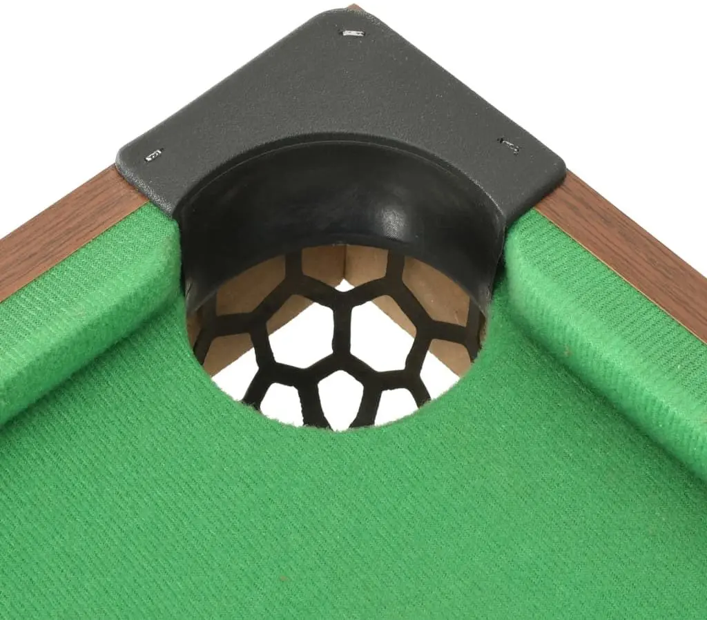 Masa de biliard VidaXL 91947 (Brown/Green)