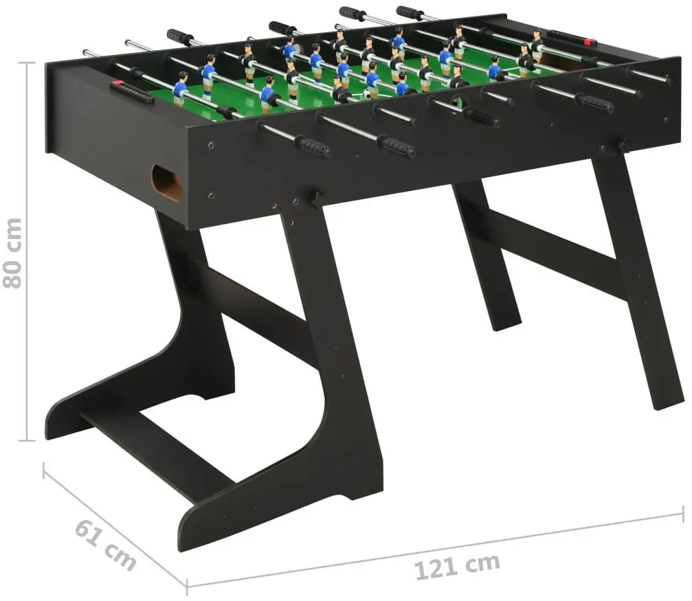 Masa de fotbal VidaXL 91938 (Black)