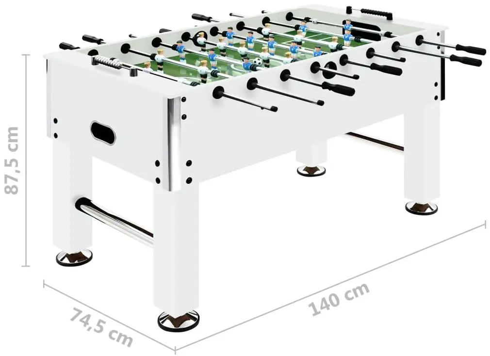 Настольный футбол VidaXL 92501 (White)