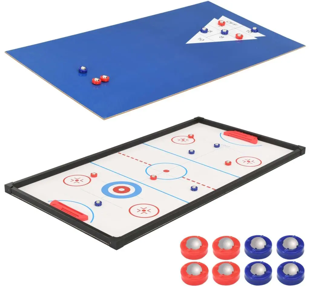 Masa de joc 15in1 VidaXL 91944 (Black/Brown)