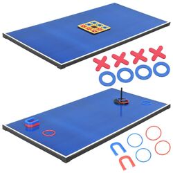 Masa de joc 15in1 VidaXL 91944 (Black/Brown) Thumb