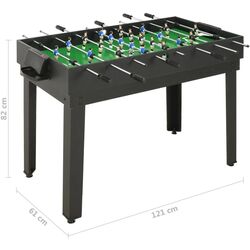 Masă de joc 15în1 VidaXL 91945 (Black) Thumb