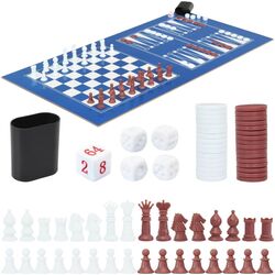 Masă de joc 15în1 VidaXL 91945 (Black) Thumb