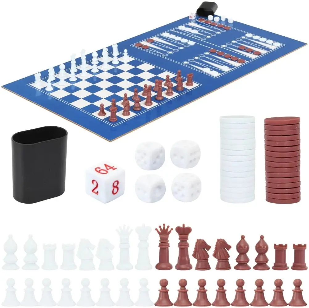 Masă de joc 15în1 VidaXL 91945 (Black)