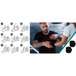 Sac de box + manusi + bandaje box Costway SP37567TU (Black/Turquoise) Thumb